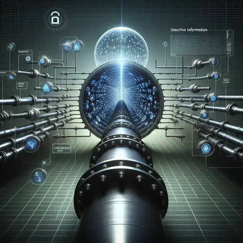 "Infografía sobre plataformas de auditoría para la protección de datos sensibles en pipelines, destacando las mejores prácticas y herramientas esenciales para asegurar la información crítica."