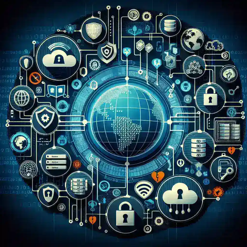 "Infografía que ilustra las herramientas de seguridad esenciales para proteger pipelines de datos en el entorno digital, destacando estrategias para salvaguardar la información sensible."