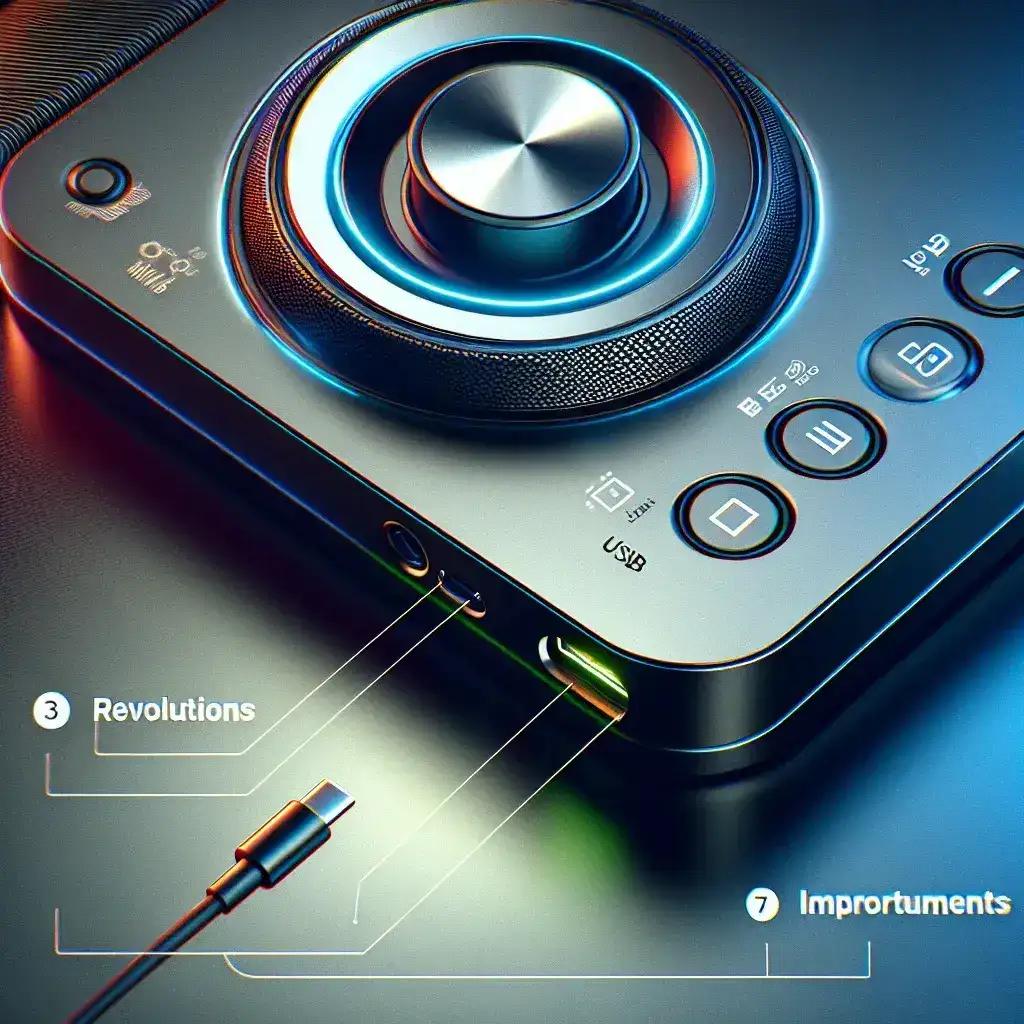 "Creative Pebble Pro Speakers with RGB lighting and USB-C connectivity showcased in a modern setup, highlighting the compact audio revolution featured in the article 'Creative Pebble Pro incluye RGB y USB-C: La Revolución del Audio Compacto'."