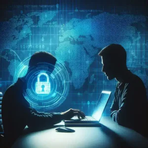 "Imagen que ilustra los mejores servicios de VPN gratuitos que garantizan la protección de tu privacidad en línea, mostrando un dispositivo conectado a una red segura."